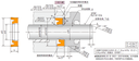 IDI型活塞杆密封件安装图